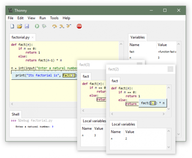 thonny python ide thonny python ide